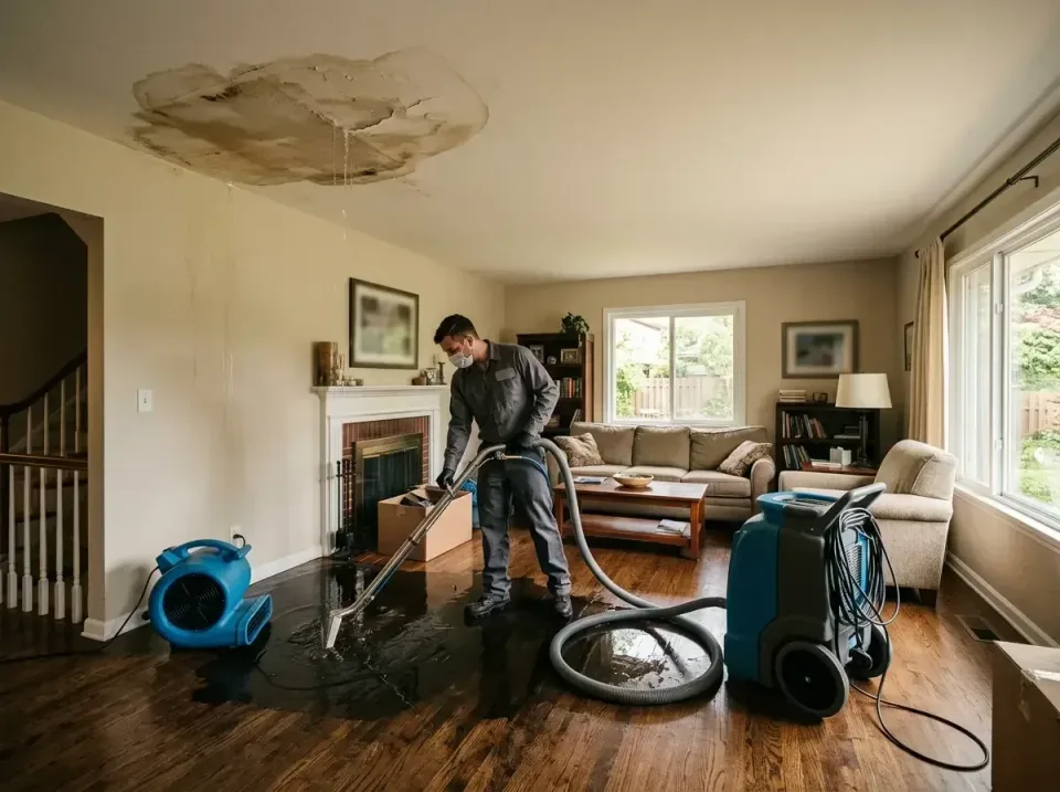 attic-pipe-burst-ceiling-drip-008 — frequently asked questions, Water Damage Restoration & Carpet Care in Moore, OK